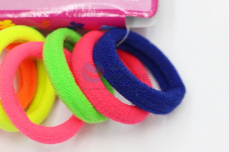 Competitive Price Colorful Hair Rings Set