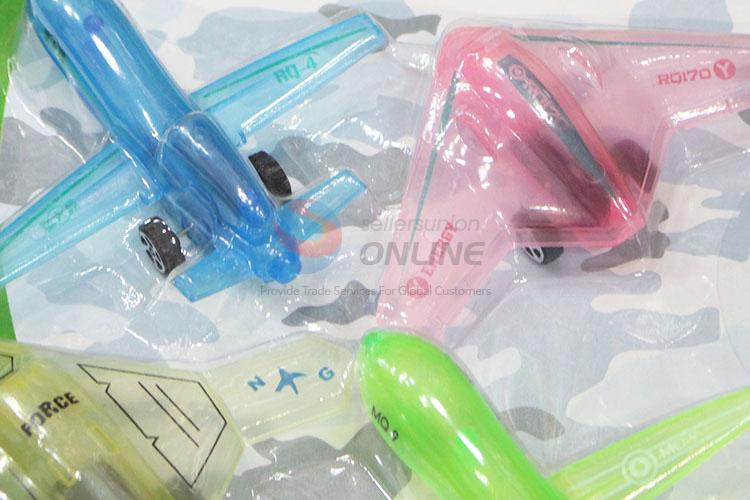 Newly style colorful airplane shape toy