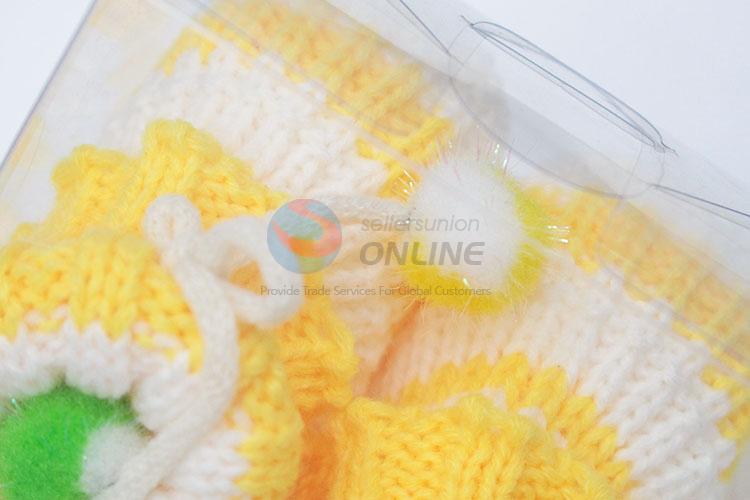Soft Newborn Hand Crochet Knit Booties Knitting Baby Shoes