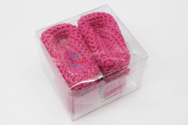 Newborn crochet animal infant shoes baby shoes