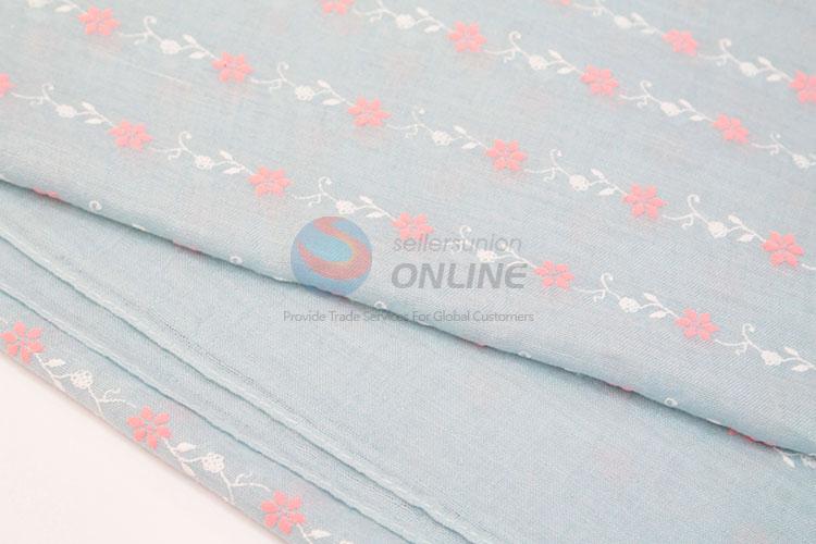Factory Direct Flower Digital Printed Cotton Scarf