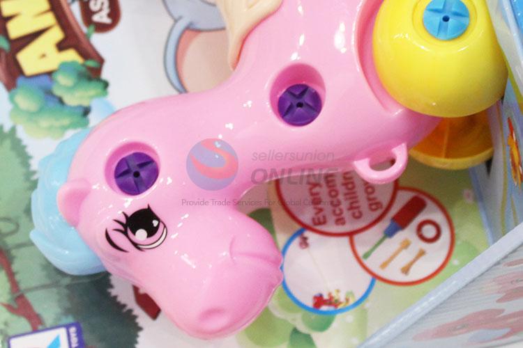 Wholesale Cheap Cartoon Disassembly Animal Shaped Plastic Toys