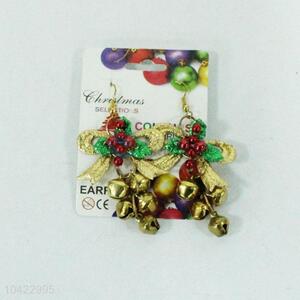 Bling Christmas Jingle Bell Earrings