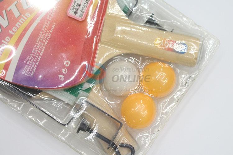 Table tennis racket types pingpong racket set with stand and net