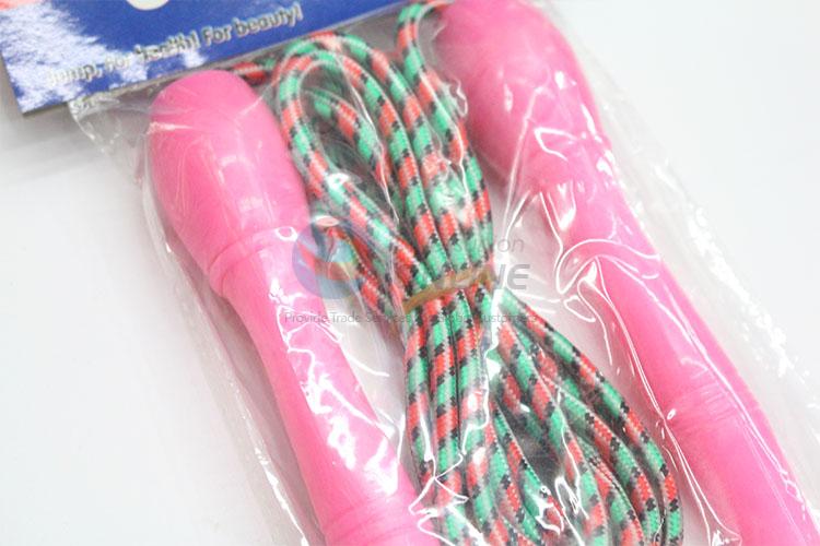 High Quality Adjustable PVC Skipping Jump Rope With Plastic Handle
