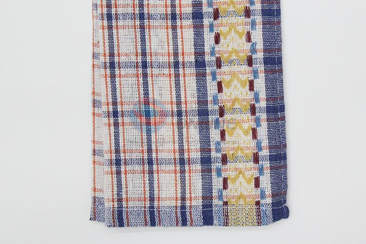 Kitchen good quality plain checked cotton woven kitchen tea towel