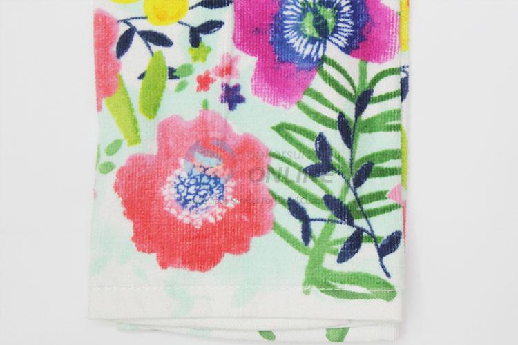 Wholesale cheap promotion cotton printed tea towel kitchen towel