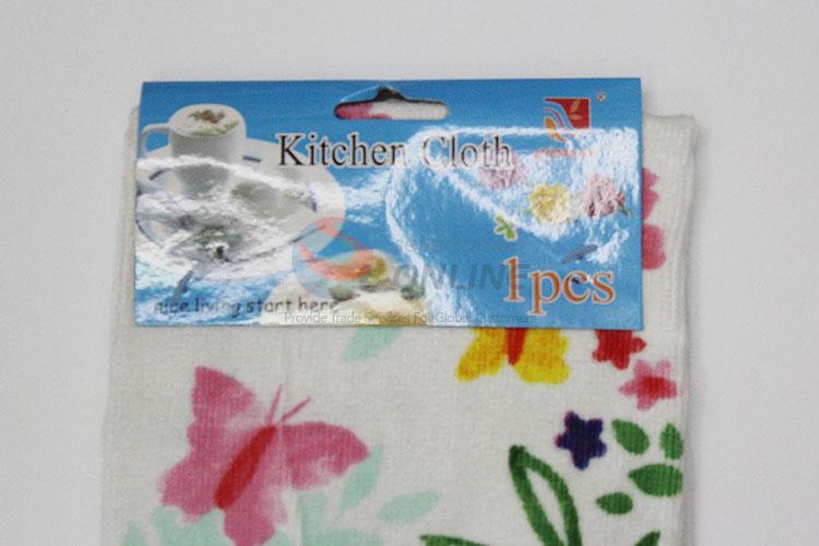 Wholesale cheap promotion cotton printed tea towel kitchen towel