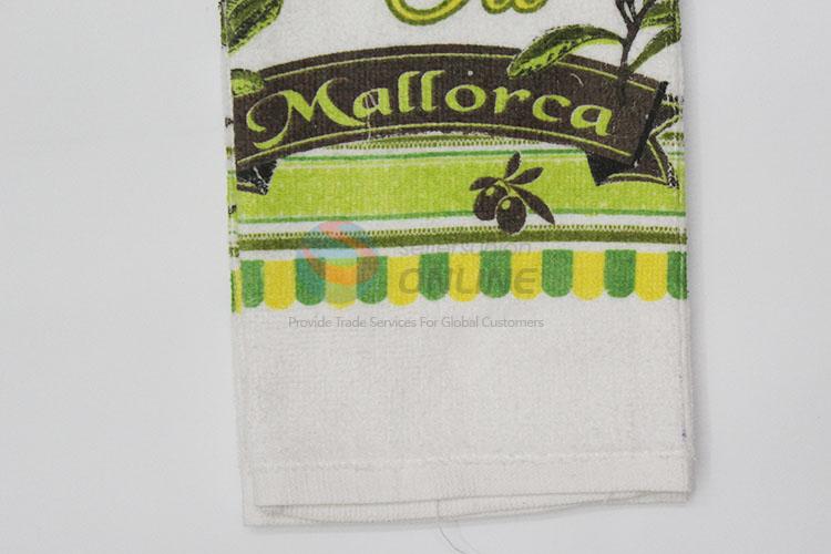 Standard size tea towel kitchen towel with cheap price