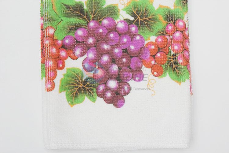 New Fruit Pattern Fiber Tea Towel with Good Quality