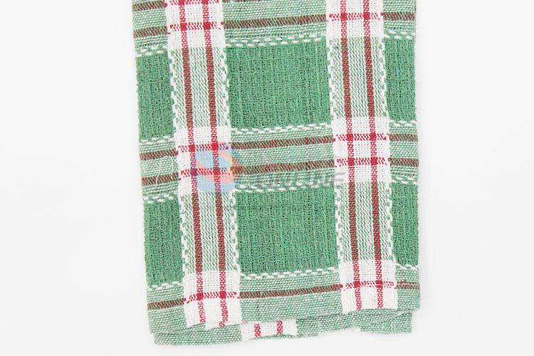 Wholesale small grids cotton fabric kitchen tea towel