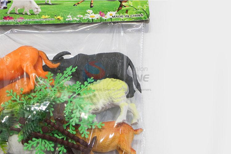 Excellent Quality 8 pcs Plastic Farm Animal Toy Kids Toys Gifts