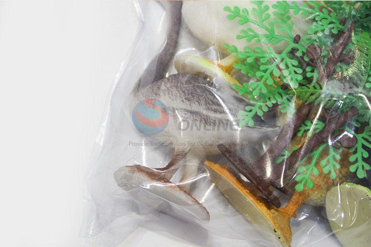 Factory Sale 6 pcs Poultry Toys Plastic Toy for Kids