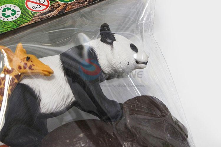 Popular Promotional 4 Kinds Mixed Packaing Plastic Toy Wild Animal Model