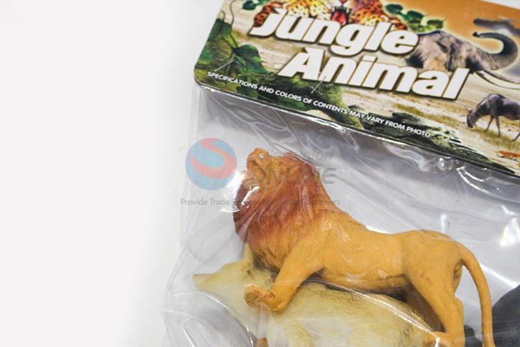 Wholesale Popular 7pcs Forest Wild Plastic Toy Animal for Decoration