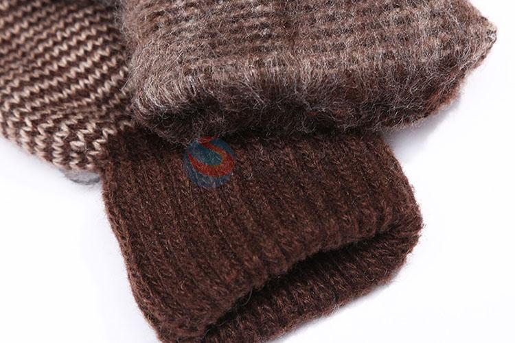 Fashion Knitting Wool Gloves for Men