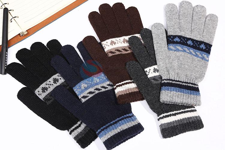 Knitting Wool Gloves for Men