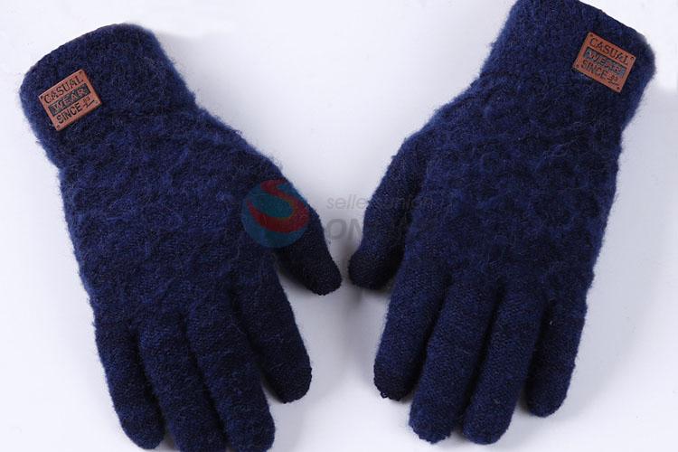 Knitting Wool Gloves for Men