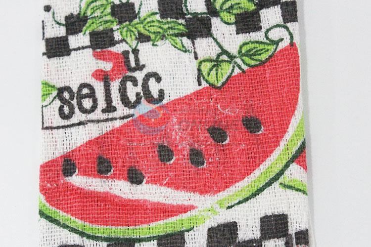 Fashion Fruit Pattern Kitchen Towels With Ties
