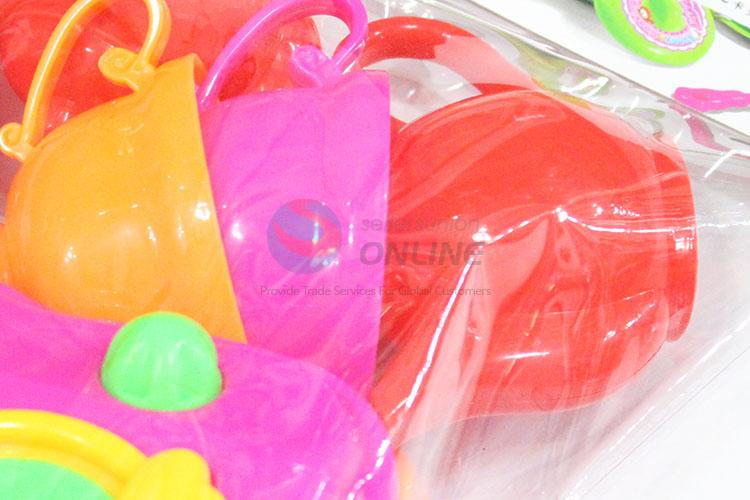 Cartoon Tableware Kitchen Toy Play Set With Good Quality