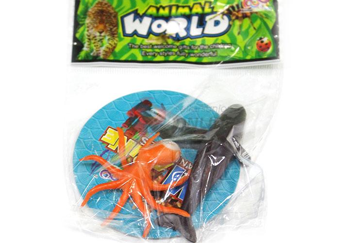 Unique Design Plastic Marine Animals Model Toy For Children