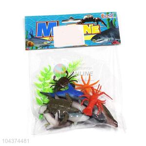 Creative Design 12 Pieces Marine Animal Model Toy For Children