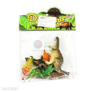 Hot Sale Plastic Dinosaur Model Toy Colorful Animal Toy Set