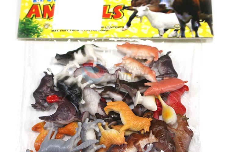 New Design 36 Pieces Farm Animal Series Toy Set Plastic Solid Animal Model Toy