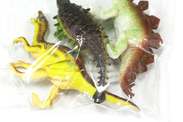 New Design Colorful Simulation Dinosaur Model Toy Set