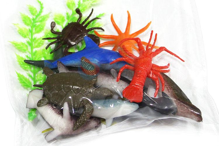 Creative Design 12 Pieces Marine Animal Model Toy For Children