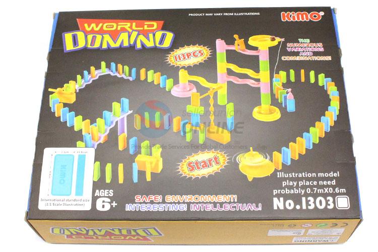 Best Quality Plastic Colorful Domino Game Toy For Children