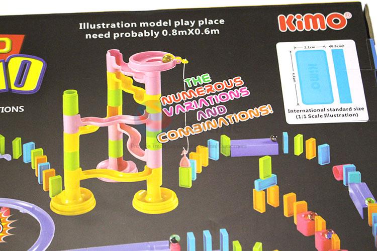 Custom Colorful Plastic Dominoes Educational Toys For Kids