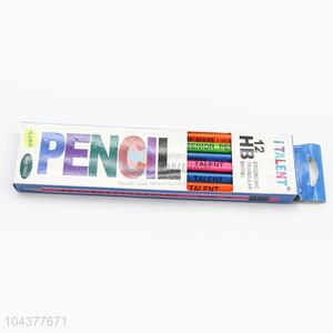 Special Design 12pcs Natural Wooden Pencil for Kids