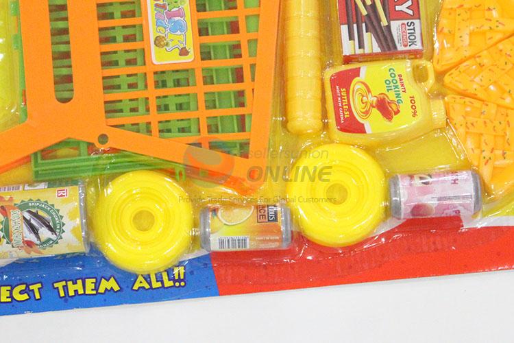 Wholesale fashion shopping cart model toy