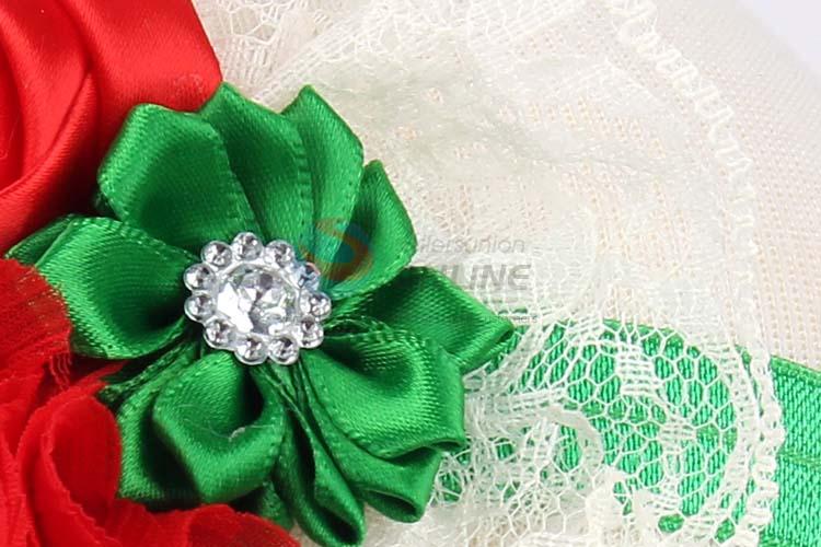 Lovely Design Christmas Hair Band Baby Hair Ribbon