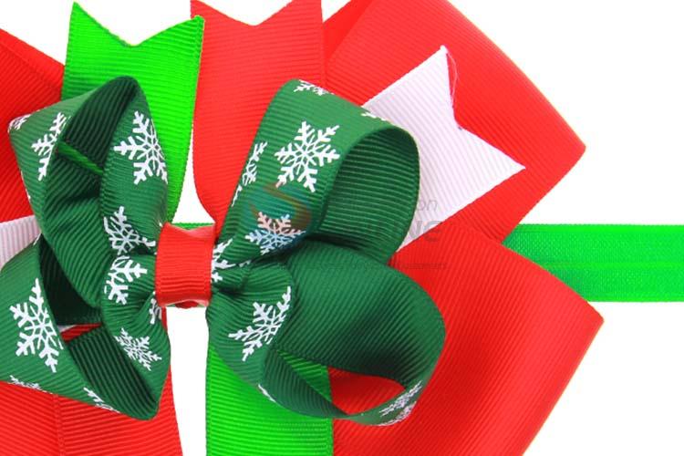 Fashion Handmade Bowknot Hair Band Christmas Headbands For Sale