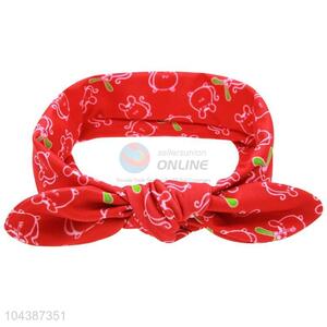 Cartoon Printing Baby Hair Accessory Christmas Hair Band