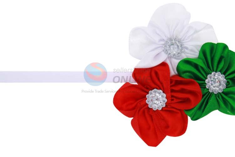 New Design Handmade Flower Hair Band Colorful Headband