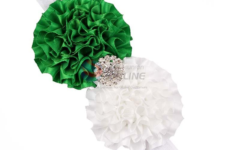 Cheap Price Christmas Hair Band Colorful Hair Flower For Baby