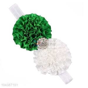 Cheap Price Christmas Hair Band Colorful Hair Flower For Baby