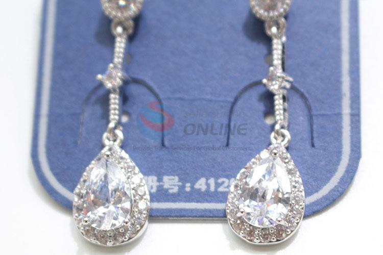 Fashion exquisite zircon earring