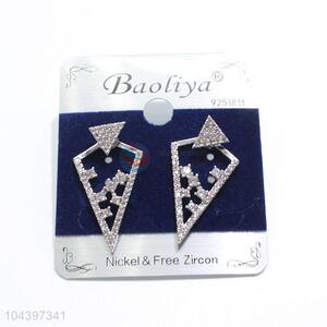 Colorful promotional zircon earring