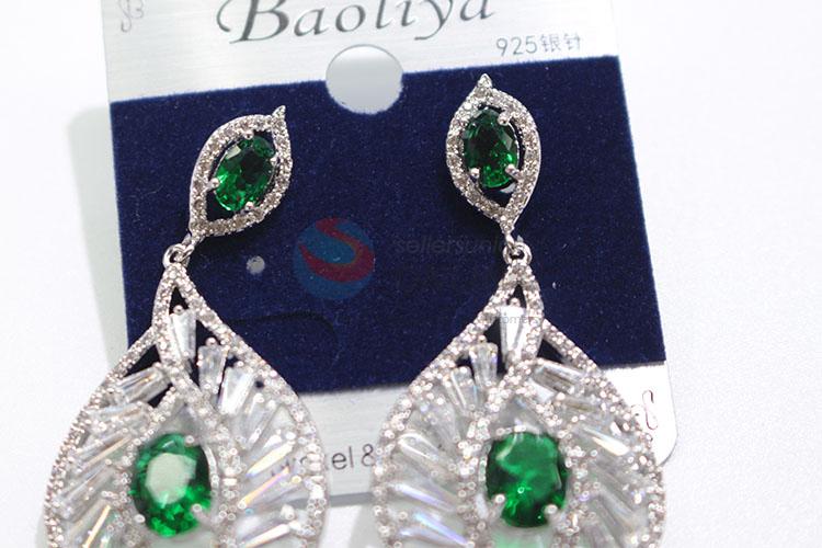 Top quality zircon earring