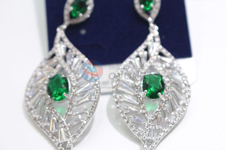 Top quality zircon earring