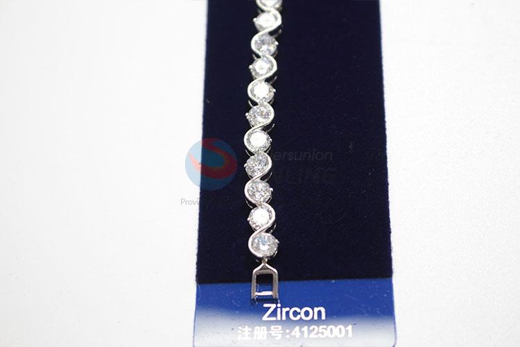 Creative design zircon bracelet