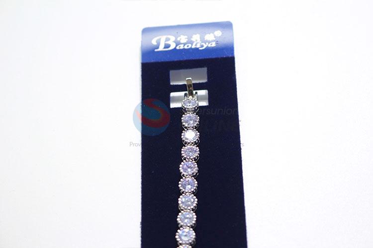 Modern design zircon bracelet