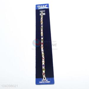 Colorful fashion zircon bracelet