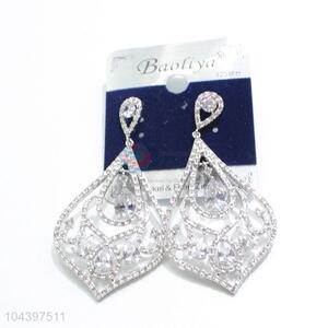 High quality zircon earring