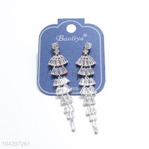 Popular high quality zircon earring