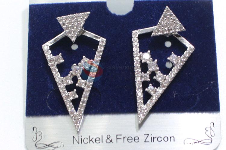 Colorful promotional zircon earring